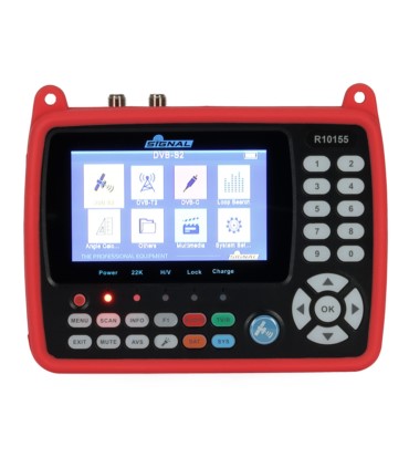 Miernik ST-5155 Signal DVB-T/T2(HEVC 10 bit)/C oraz DVB-S2X/S2/S