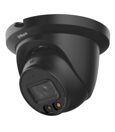 Kamera IP kopułowa Dahua IPC-HDW2449TM-S-IL-0280B-BLACK (4 Mpix, 2,8 mm, 0,006 lx, IR 30m, Św. białe 30 m, H.265)