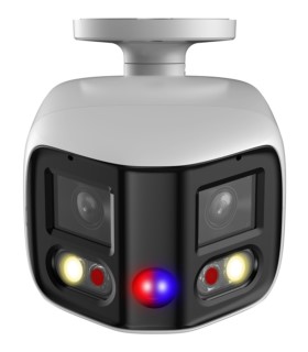 Kamera IP panoramiczna tubowa Dahua IPC-PFW3849S-A180-E2-AS-PV-0280B (8 MPix, 0,005 lx, TiOC Duo, IR do 25m, Św. białe do 20 m)