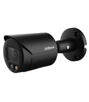 Kamera IP tubowa Dahua IPC-HFW2449S-S-IL-0280B-BLACK (4 Mpix, 2,8 mm, 0,006 lx, IR 30m, Św. białe 30 m, H.265)