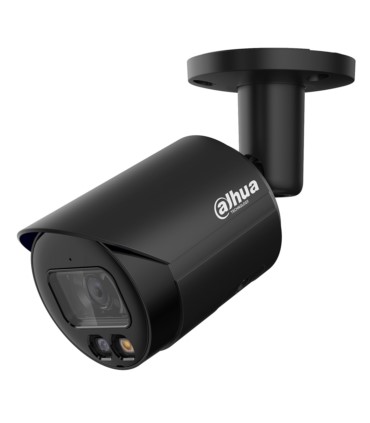 Kamera IP tubowa Dahua IPC-HFW2449S-S-IL-0280B-BLACK (4 Mpix, 2,8 mm, 0,006 lx, IR 30m, Św. białe 30 m, H.265)