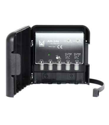Wzmacniacz masztowy AM-346 FM/VHF-UHF-UHF ALCAD