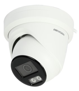 Kamera IP sufitowa Hikvision DS-2CD2347G2H-LIU (4 MPix, 2,8 mm, 0,0005 lx, hybr. oświetlacz do 40 m, Audio, ColorVu, AcuSense)