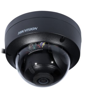 Kamera IP kopułowa Hikvision DS-2CD2143G2-IS (4 Mpix, 2,8 mm, 0,005 lx, IR do 30 m, IK10, Audio, AcuSense, Czarna)