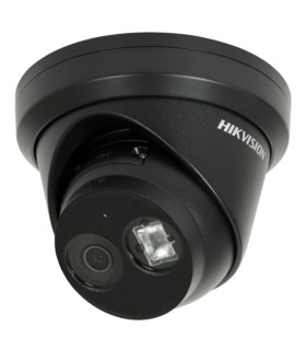 Kamera IP kopułowa Hikvision DS-2CD2343G2-IU (4 MPix, 2,8 mm, 0,005 lx, IR do 30 m, Audio, AcuSense, Czarna)