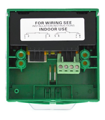 APWK Przycisk awaryjnego wyjścia (klapka zabezpieczająca, zielony) Yotog