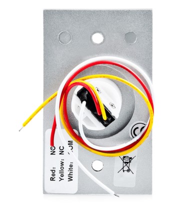 YPW5DP Przycisk wyjścia (podtynkowy, aluminiowy, prostokątny, NO/NC/COM) Yotogi