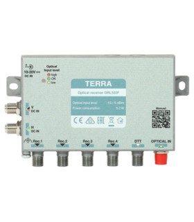 Odbiornik optyczny ORL302F E z wyjściem 4x Legacy + Wideband + DVB-T2 TERRA