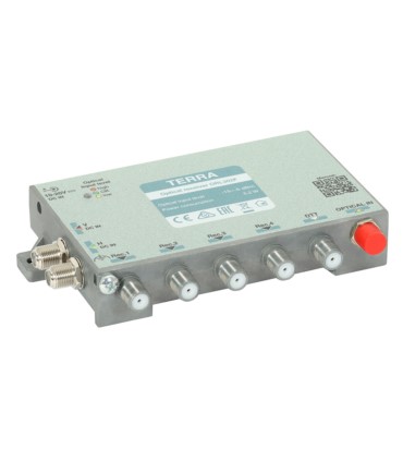 Odbiornik optyczny ORL302F E z wyjściem 4x Legacy + Wideband + DVB-T2 TERRA