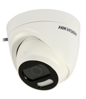 Kamera 4 w 1 kopułowa ColorVu Hikvision DS-2CE72HFT-F28 (5 Mpix, 2.8 mm, 0,0005 lx, św. białe do 20 m) HD-TVI, AHD, HD-CVI, CVBS