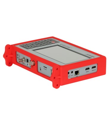 Miernik sygnału DVB-T/T2(HEVC 10 bit)/C/J.83B/ISDB-T oraz DVB-S/S2 AS07STCA-4K z analizatorem widma i certyfikatem kalibracji