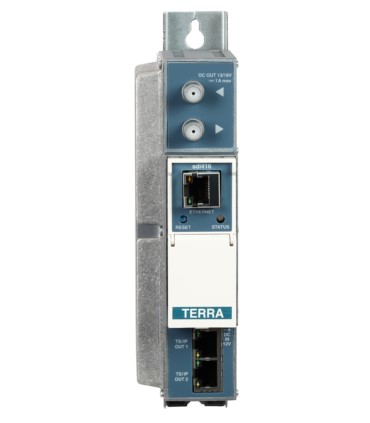 Streamer IPTV DVB-S2X/S2/S-2xIP sdi416 FTA z wbudowanym gniazdem USB TERRA