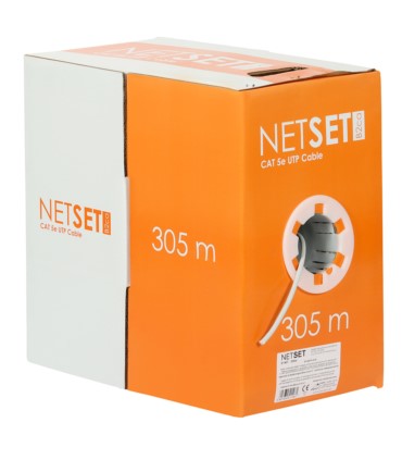 Przew&oacute;d NETSET BOX U/UTP kategorii 5e klasa palności B2ca-s1a,d0,a1 /305 m/