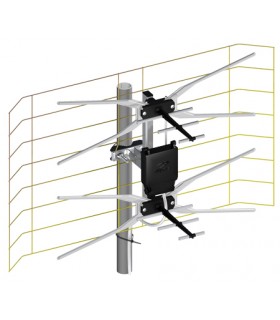 Antena ASP-4 DVB-T/T2 z symetryzatorem