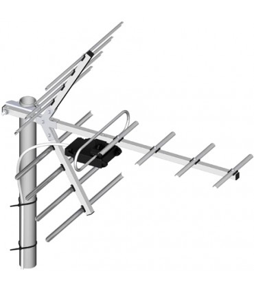 Antena telewizyjna UHF 11-elementowa Dipol 11/21-48 DVB-T/T2 UHF