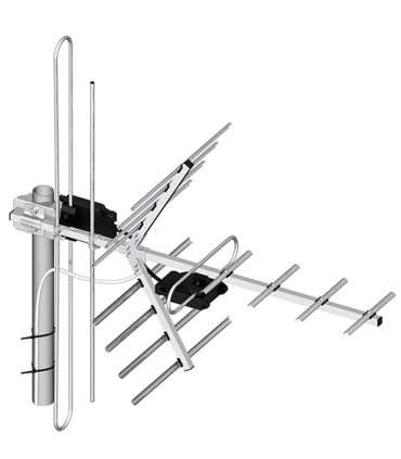 Profesjonalny zestaw antenowy z polaryzacją H/V Dipol 15/5-12/21-48 DVB-T/T2