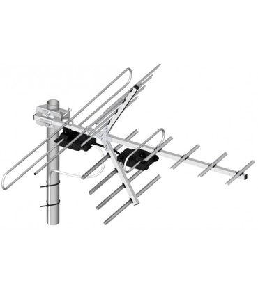 Profesjonalny zestaw antenowy z polaryzacją H/V Dipol 15/5-12/21-48 DVB-T/T2