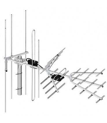 Profesjonalny zestaw antenowy z polaryzacją H/V Dipol 28/5-12/21-48 DVB-T/T2