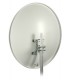 Antena satelitarna 90 cm aluminiowa CORAB COR-900 SAE AL-J [jasnoszara]