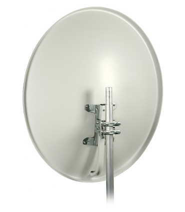 Antena satelitarna 90 cm stalowa CORAB COR-900 SAE-J [jasnoszara]