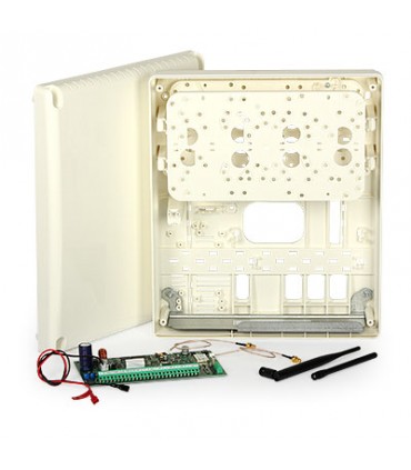 Płyta główna centrali INTEGRA 128-WRL z technologią bezprzewodową ABAX i komunikatorem GSM/GPRS 16...128 wejść SATEL - wyprzedaż