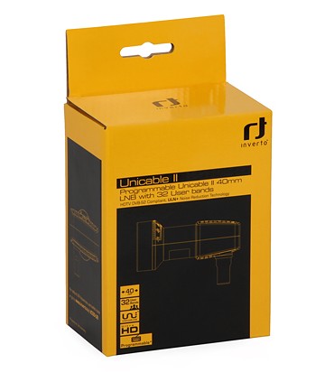 Konwerter satelitarny IDLU-32UL40-UNBOO-OPP Unicable II /Cyfrowy Polsat/
