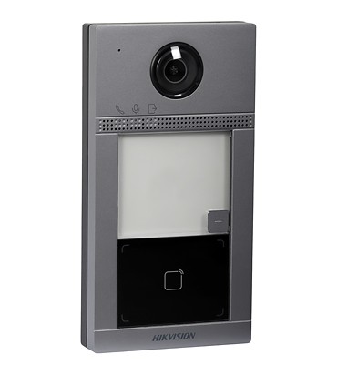 Stacja bramowa DS-KV8113-WME1(B)/Flush IP Villa 2 gen. (1-abonentowa, RFID, Wi-Fi, podtynkowa) Hikvision